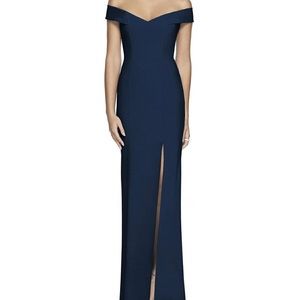 Dressy Collection bridesmaid/formal navy dress